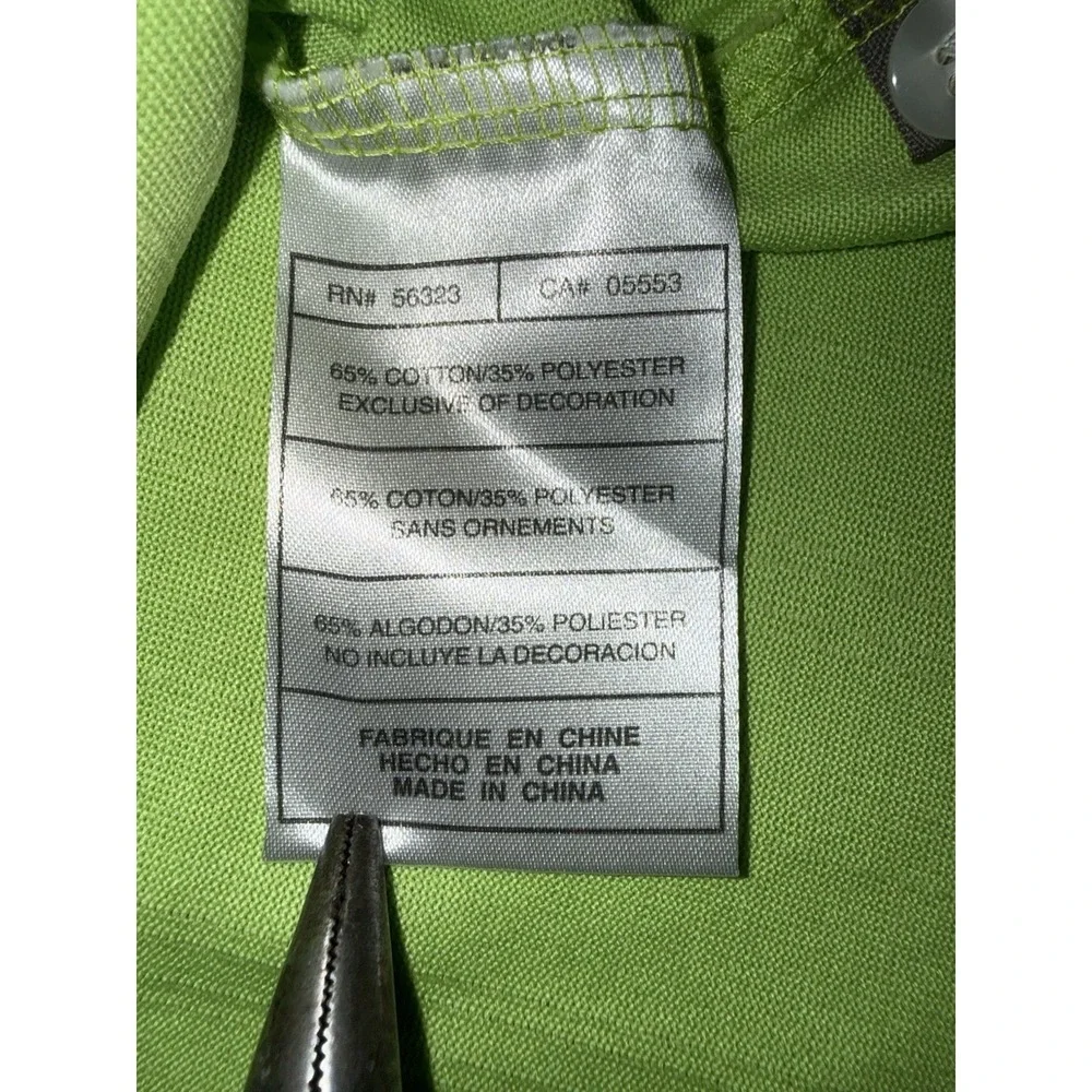 Nike Tiger‎ Woods Collection Golf Shirt Mens Size Large Mint Green Textured